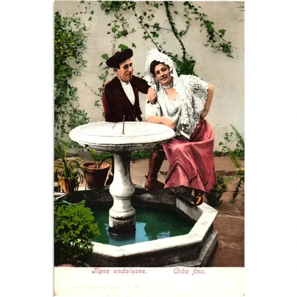 Tipos Andaluces Coba Fina Tomas Sanz Sevilla No.20 Spain Postcard